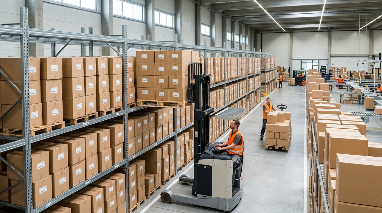 Effiziente Lagerhaltung mit Verpackungen