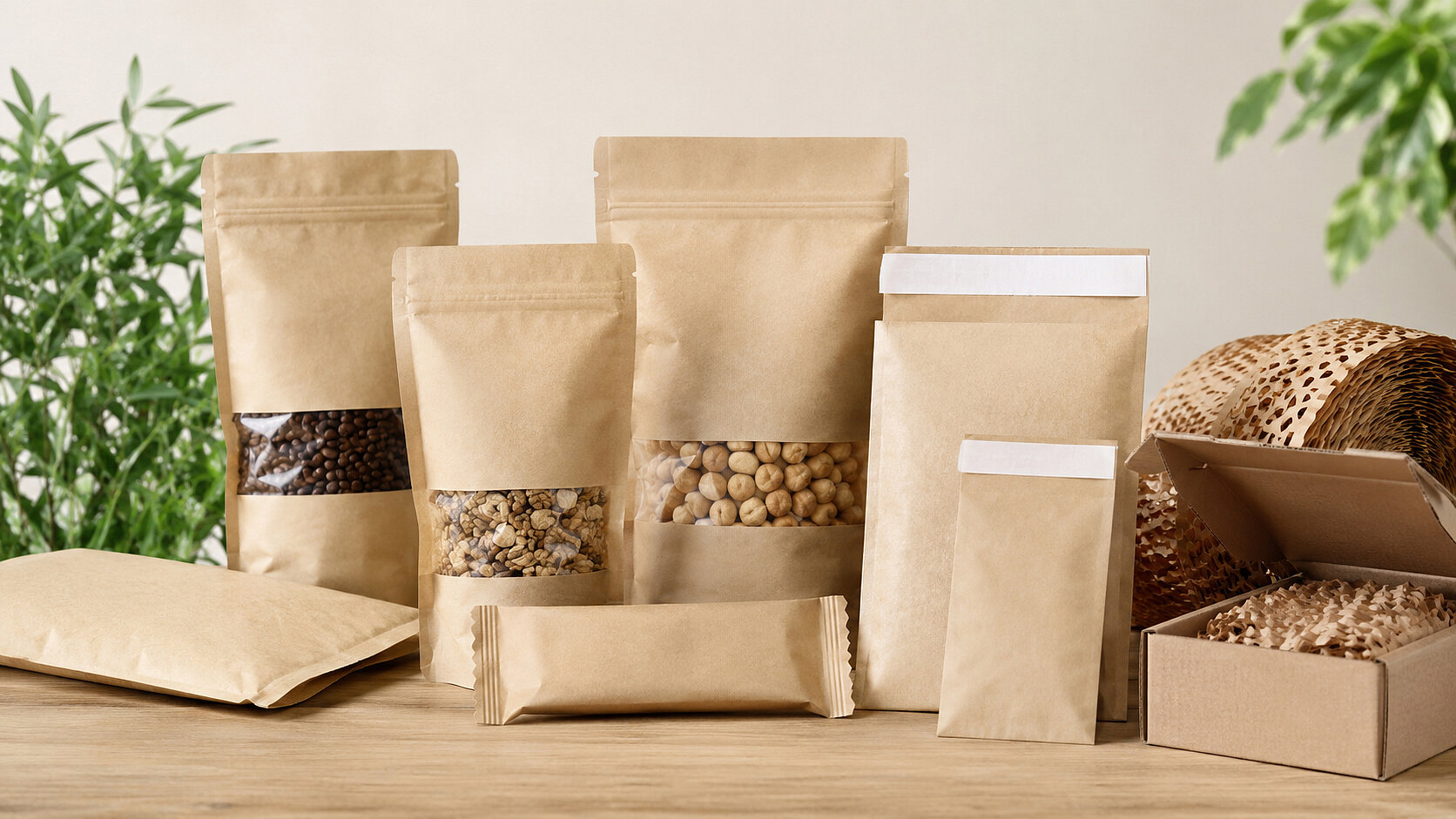 Papier statt Plastik – Flexible Verpackungen im Vergleich